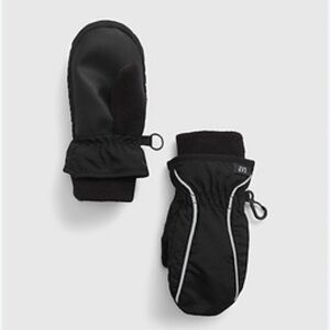 Baby Gap Toddler Snow Mittens Reflective Black